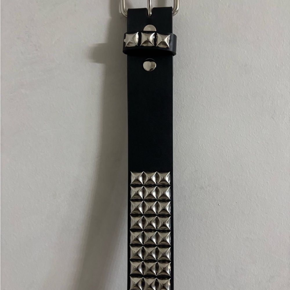 Studded black belt. Hot Topic